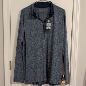 NWT men's Under Armour heat gear 3/4 zip